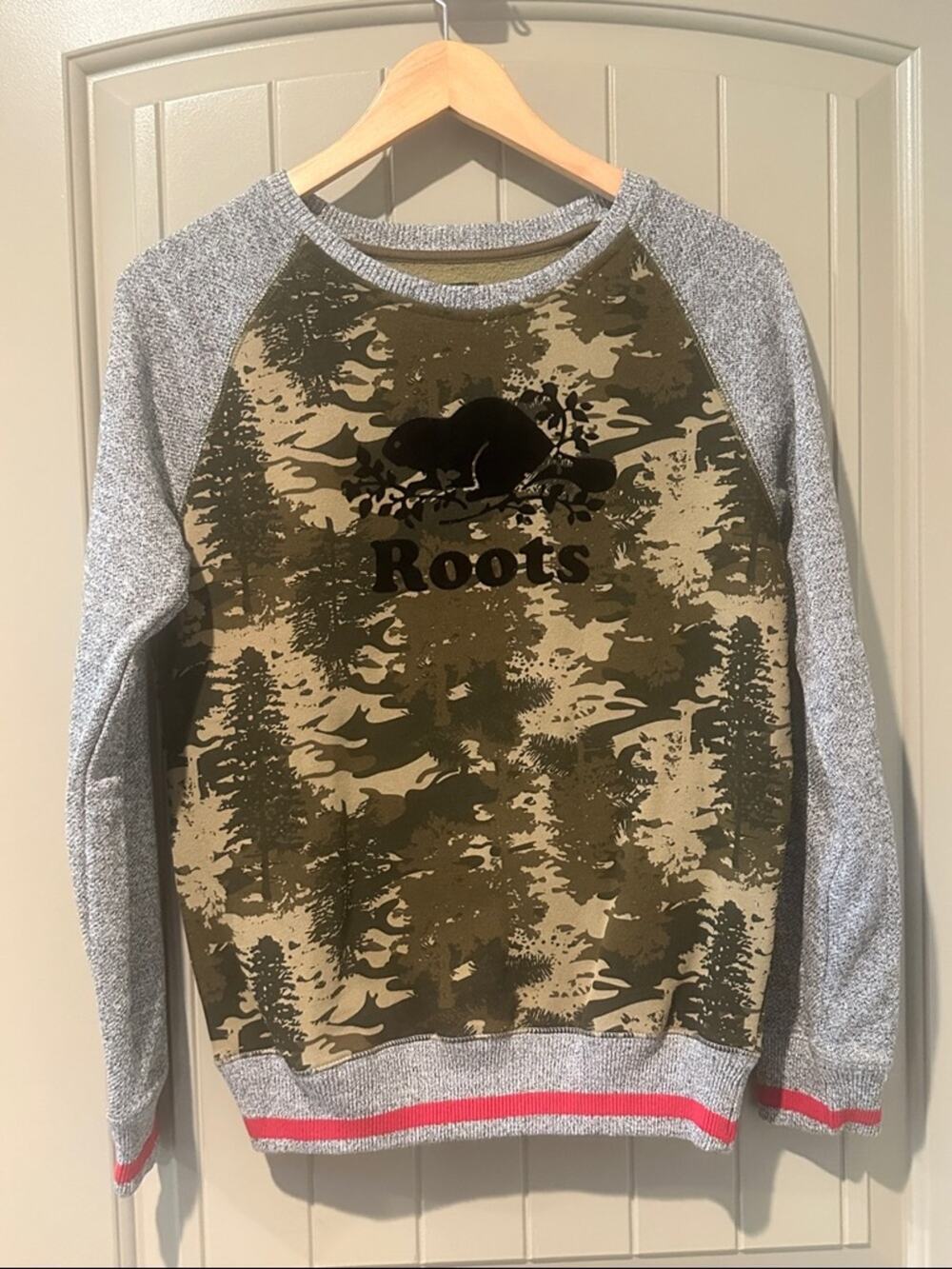 ROOTS Camo Pullover
